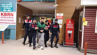 Nişanlısının evinde yakalandı