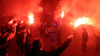 Fenerbahçe'ye Medipol Başakşehir maçı öncesi taraftar desteği