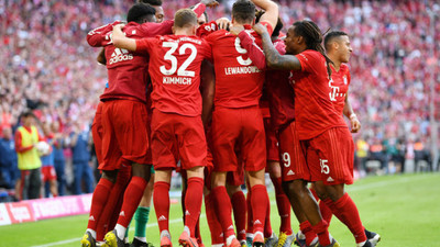 Bundesliga'da şampiyon Bayern Münih