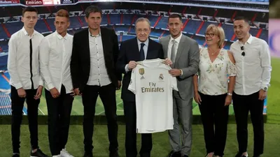 Real Madrid, Eden Hazard'ı basına tanıttı