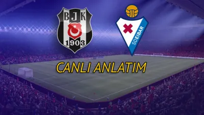 MAÇTA HENÜZ GOL YOK | Beşiktaş - Eibar