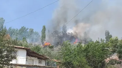 Ankara'da 12 gecekondu küle döndü