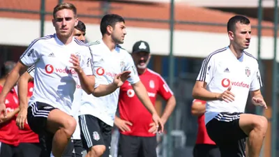 Beşiktaş kondisyon ve taktik çalıştı