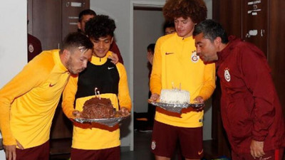 Galatasaray'da doğum günü sürprizi