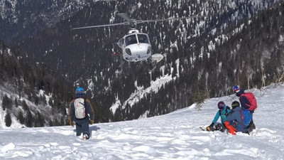 Kaçkarlar'da heliski heyecanı başlıyor