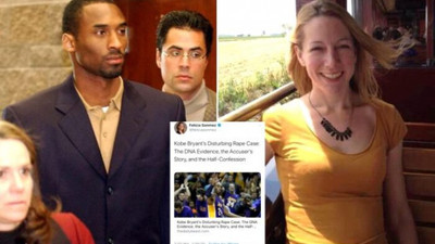 Kobe Bryant'ın ölümü ardından, Felicia Sonmez'in tecavüz davası paylaşımı tepki çekti