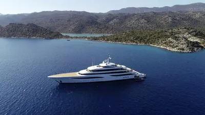 200 milyon dolarlık yüzen saray Antalya'da!