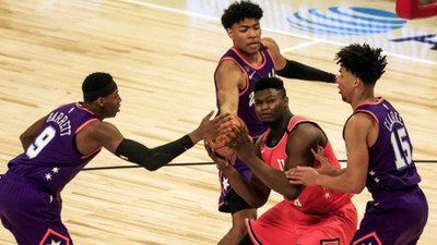 NBA All-Star'da Yükselen Yıldızlar maçının galibi ABD karması