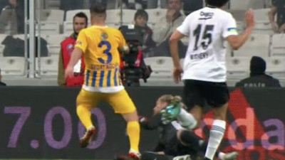 Beşiktaş - Ankagücü maçında penaltı tartışması