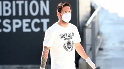 Messi'nin maskeli hali görenleri şaşırttı