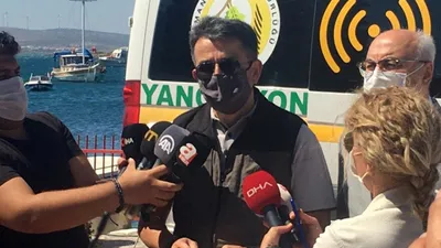 Çeşme'deki yangın kontrol altına alındı