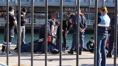 Karaköy'de denizde ceset bulundu