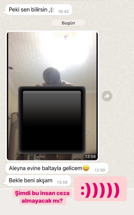 Aleyna Tilki çıplak video gönderen ''sapığı'' ifşa etti - Resim : 1