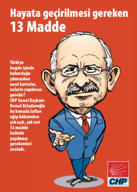 CHP, krizden çıkış yollarını Leman’ın çizgileriyle anlattı - Resim: 1