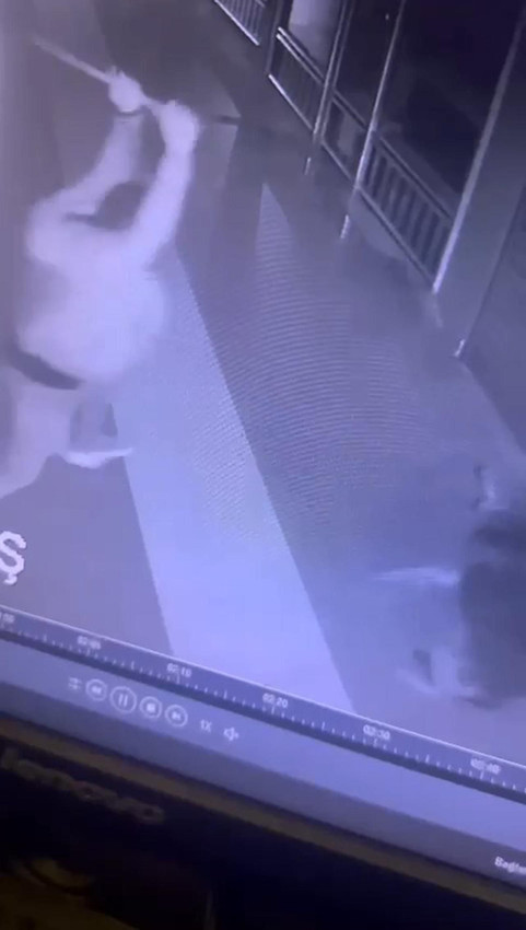 Ellerin kırılsın! Seviyormuş gibi yapıp fırça sapıyla saldırdı - Resim: 2