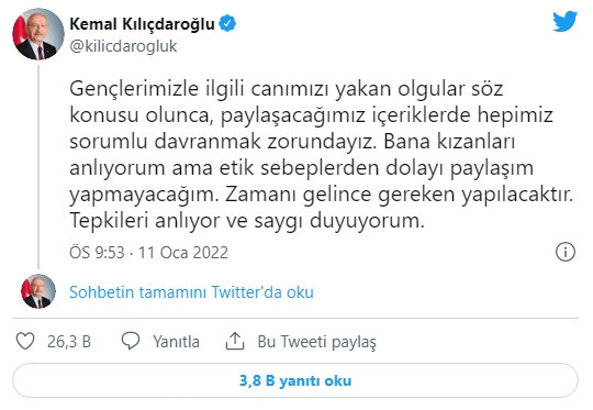 Kılıçdaroğlu: ''Zamanı gelince gereken yapılacaktır'' - Resim : 1