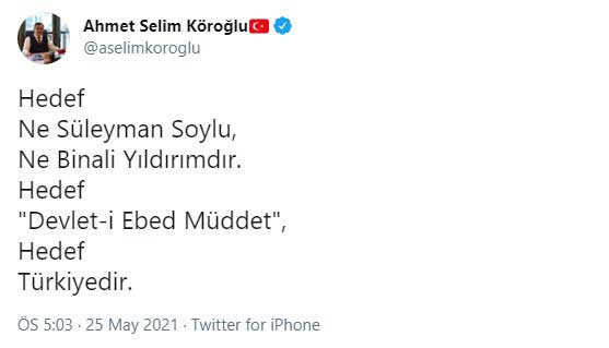 Cumhurbaşkanlığı'ndan ''Süleyman Soylu ve Binali Yıldırım'' açıklaması - Resim : 1