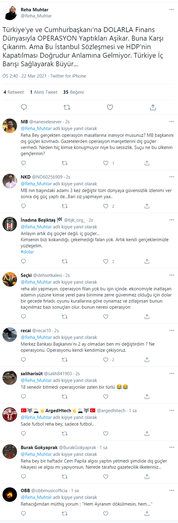 Reha Muhtar'dan ''ilginç'' iddia: ''Erdoğan'a operasyon yapılıyor'' - Resim : 2