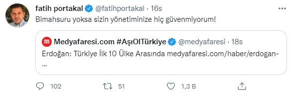 Fatih Portakal'dan Erdoğan'a: ''Yönetiminize hiç güvenmiyorum'' - Resim : 2