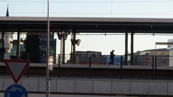 Boş kalan Marmaray istasyonları havadan görüntülendi - Resim: 4