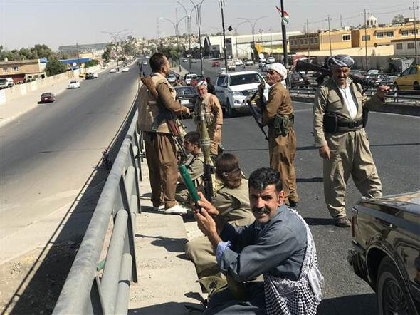 PKK'lı teröristler Kerkük sokaklarında ! Türkiye harekete geçti - Resim: 4