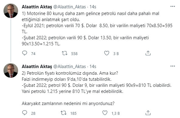Ünlü ekonomistin ''Türkiye petrolü 405 TL ucuza alabilirdi'' hesabı ortalığı karıştıracak - Resim : 1