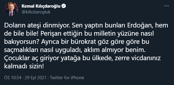 Kılıçdaroğlu'ndan Erdoğan'a: ''Bunları sen yaptın!'' - Resim : 1