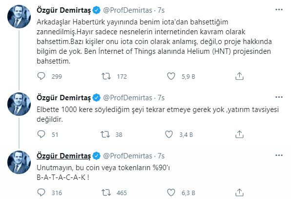 Prof. Dr. Özgür Demirtaş'dan olay açıklama: ''Yüzde 90'ı batacak!'' - Resim : 1