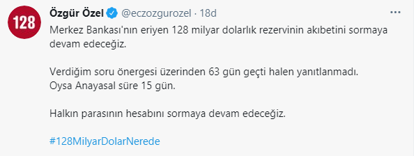 CHP'li Özel isyan etti: ''63 gün geçti; oysa Anayasal süre 15 gün!'' - Resim : 1