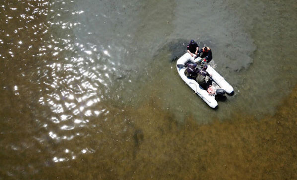 Jandarma ''Van Gölü canavarı'' için drone kaldırdı - Resim: 2