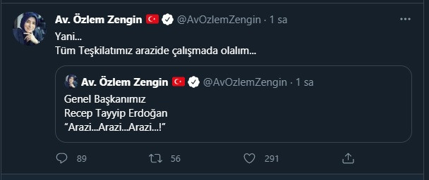 Özlem Zengin: Genel Başkanımız arazi! - Resim : 2