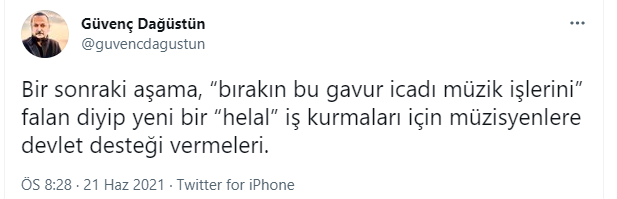Müzisyenlerden Erdoğan'ın müzik yasağına tepki: Kusura bakıyoruz - Resim: 2
