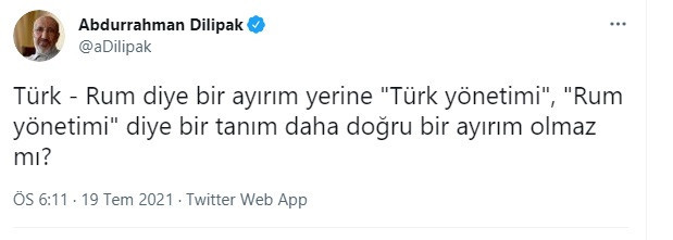 Erdoğan'ın ''KKTC müjdesi'' AK Partili yazarın tepkisini çekti. - Resim : 2