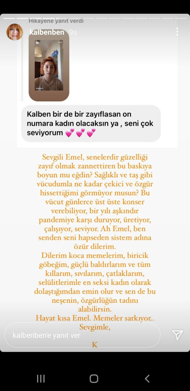 Takipçisine yanıtı olay oldu: Hayat kısa, memeler sarkıyor - Resim : 1