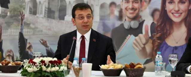 İmamoğlu 55 üniversitenin rektörüyle buluştu