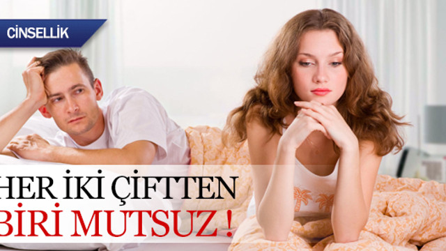 Her iki çiftten biri mutsuz !