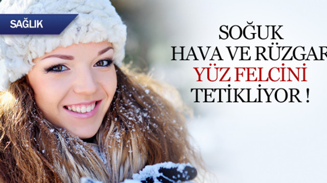 Soğuk hava ve rüzgar yüz felcini tetikliyor