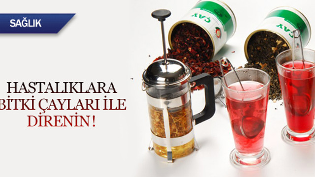 Gribe ve soğuk algınlığına bitki çayları ile direnin