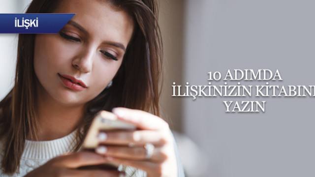 10 adımda ilişkinizin kitabını yazın