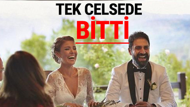 Gülben Ergen-Erhan Çelik evliliği tek celsede bitti