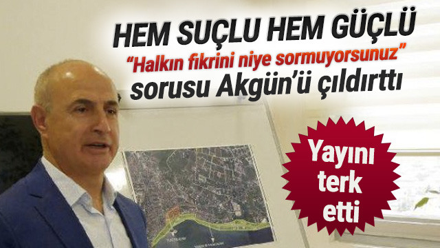 Büyükçekmece Belediye Başkanı o soruya çok öfkelendi