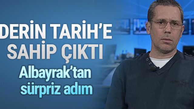 Hakan Albayrak'tan Derin Tarih için kampanya