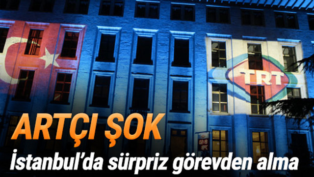TRT'de büyük depremin artçıları başladı