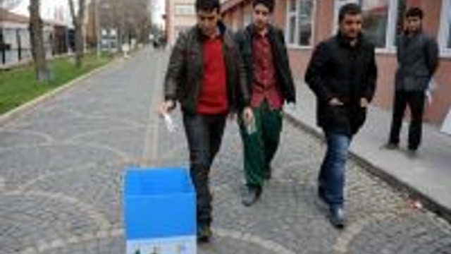 YGSde kullanılan kalem ve silgiler köy okulları için toplandı