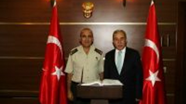 Jandarma Bölge Komutanı Özkara Vali Büyük’ü Ziyaret Etti