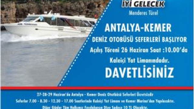 Otobus Seferleri Kas Belediyesi