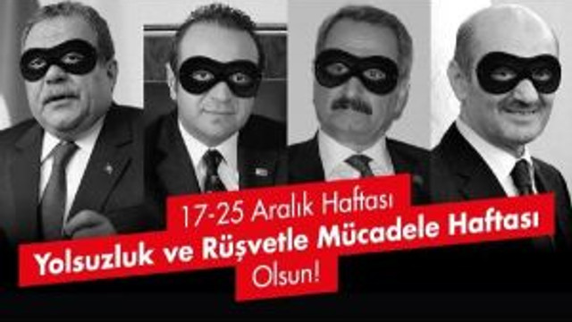 Gürsel Tekinden 17-25 Aralık Yolsuzluk Ve Rüşvetle Mücadele Haftası Açıklaması