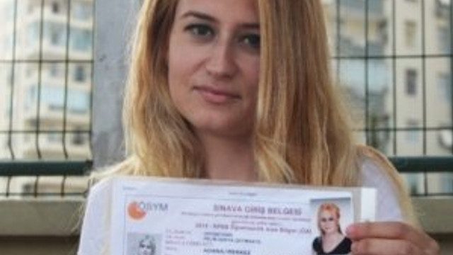 KPSS için saçlarını boyattı