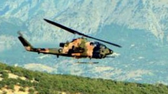 PKK'lılara helikopterli operasyon