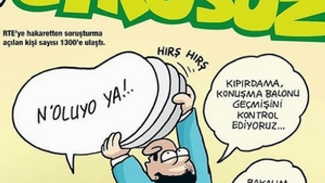 ''Erdoğan'a hakaret'' davalarına Uykusuz yorumu !